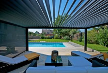 Terrassenüberdachung am Pool